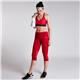 infuse crop mid rise tight cerise 